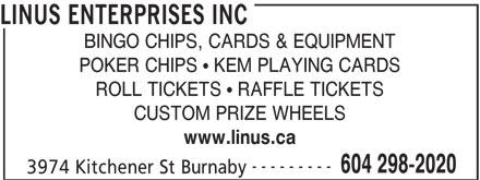 Poker supplies burnaby