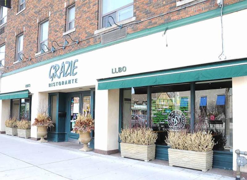 Grazie Ristorante Limited Opening Hours 2373 Yonge St, Toronto, ON