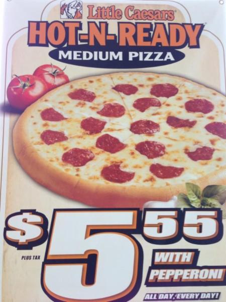 Little caesars hot n ready hours This take-out pizza chain is best known for its signature Hot-n-Ready Pizza, which requires no waiting for the customer in a hurry. Little Caesars also offers breadsticks, chicken wings and 5/10(7).