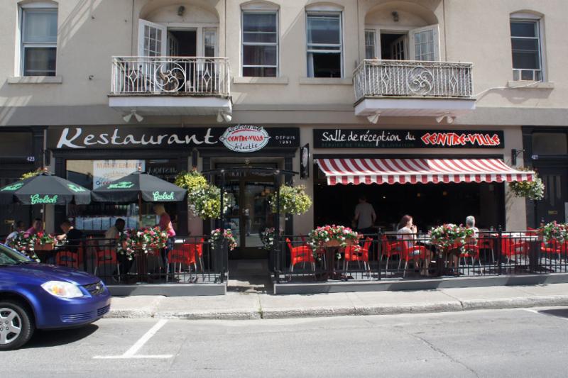 Restaurant CentreVille Menu, Horaire et Prix 425 rue NotreDame