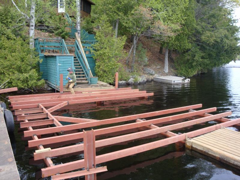 Cottage Country Steel Docks 891 Peninsula Rd, Gravenhurst, ON