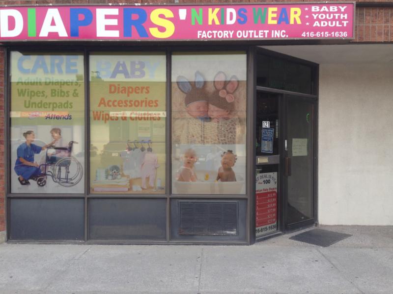 Diapers Kids Wear Factory Outlet Opening Hours 4800 Sheppard Ave E