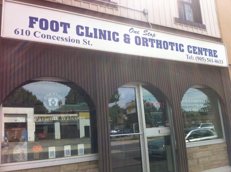 One Stop Foot Clinic & Orthotic Centre Opening Hours 610 Concession