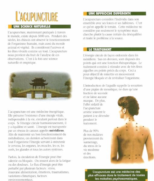 Acupuncture MariePier Racine SaintJérôme, QC 434, rue Labelle