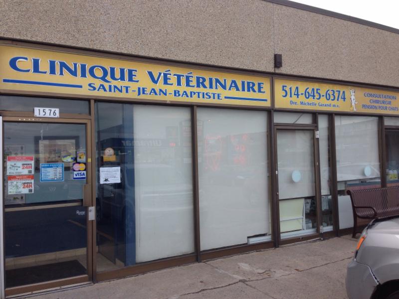 Clinique Vétérinaire St Jean Baptiste Opening Hours 1576, boul