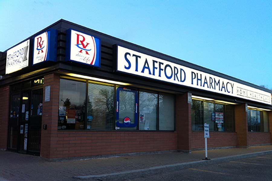 Stafford Pharmacy & Home Healthcare Opening Hours 1475 St Edward