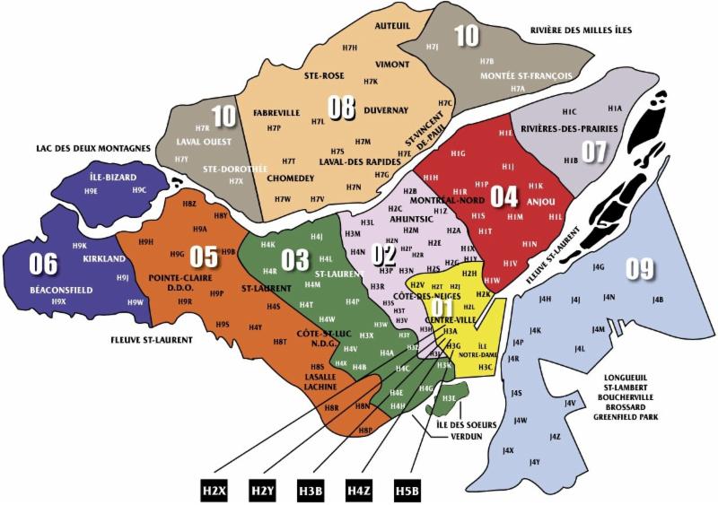 Courrier A1 Horaire d'ouverture 915 8E av, Laval, QC