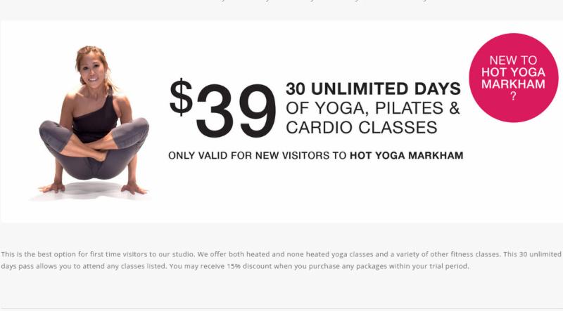Yoga deals markham