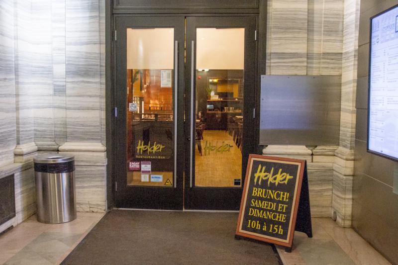 Restaurant Holder Menu, Horaire et Réservation 407, rue McGill